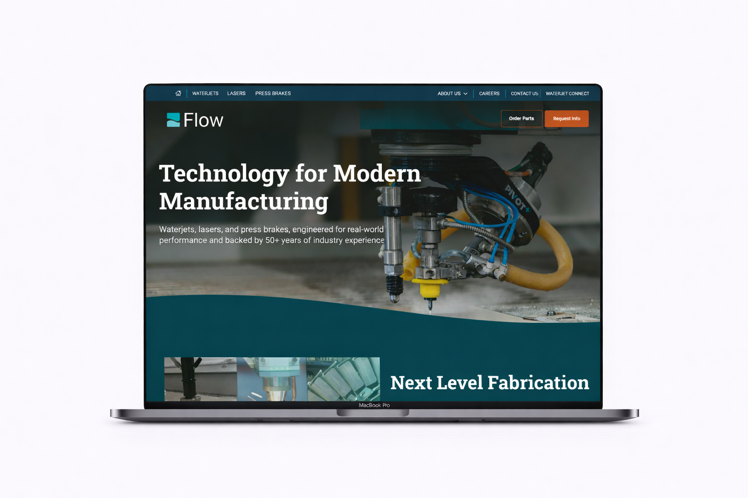 Flow Corp logo